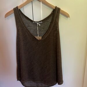 Project Social olive green tank, size small. New with tags.